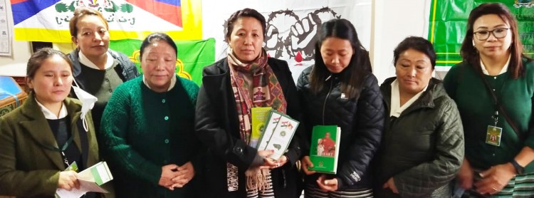 Tibetan Women’s Association executives in Sikkim