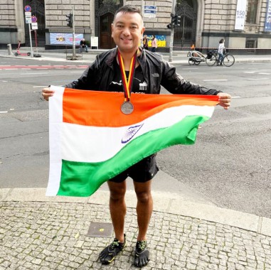 Darjeeling’s Vikram Rai completes Berlin Marathon