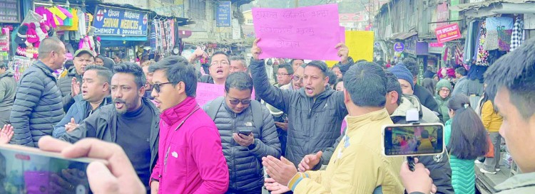 Rally in Darjeeling against foreigner slur on Sikkim’s Nepali community