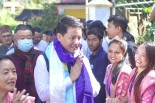 MP Indra Hang attends centenary celebration of Dentam school
