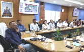CS chairs urgent meeting on Mangan District’s disaster situation & evacuation measures 