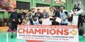 Sikkim State Open Basketball Tournament concludes