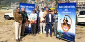 Test flight successfully held for paragliding at Jorethang Maghey Mela