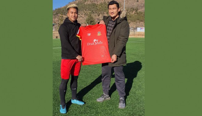 Sikkim footballer in AFC qualifiers with Bhutan club