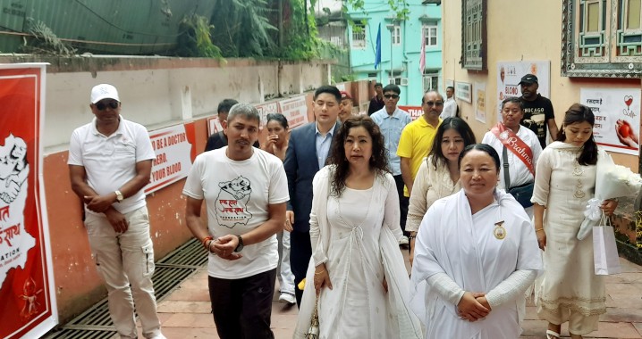 Mega Voluntary Blood Donation Camp by Brahma Kumaris