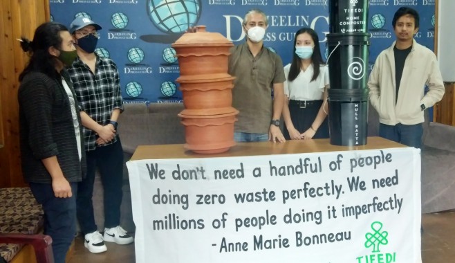 Tieedi initiative on waste management for hills