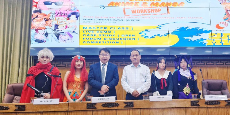 Workshop aims to encourage Sikkim’s creative youth towards anime & manga market