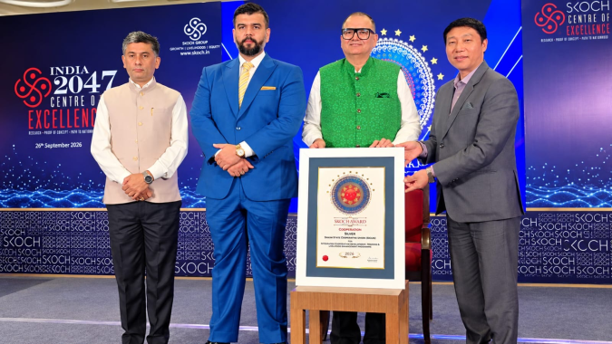 SICUN receives SKOCH Award
