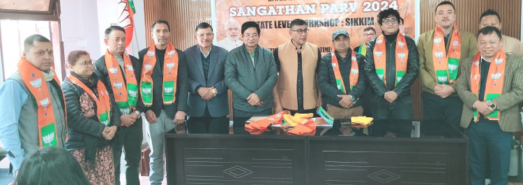 Sikkim BJP concludes organisational elections