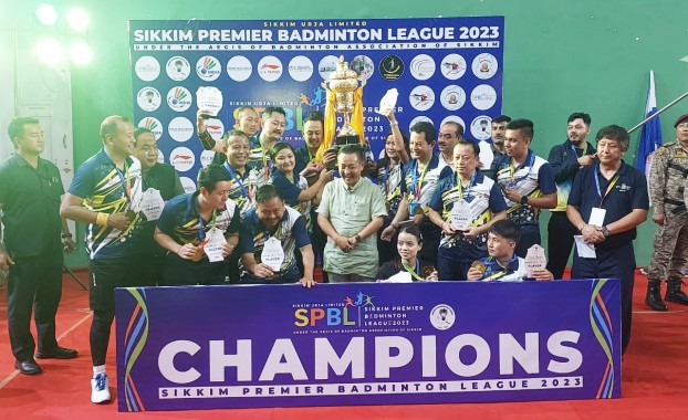  Le Classic Vintuna wins Sikkim Premier Badminton League