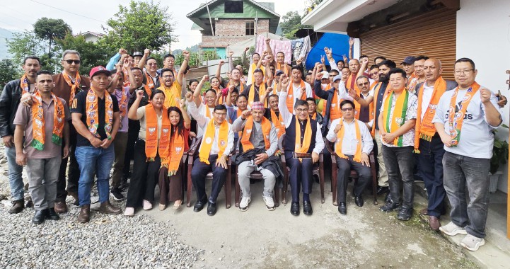 78 families join BJP in West Sikkim