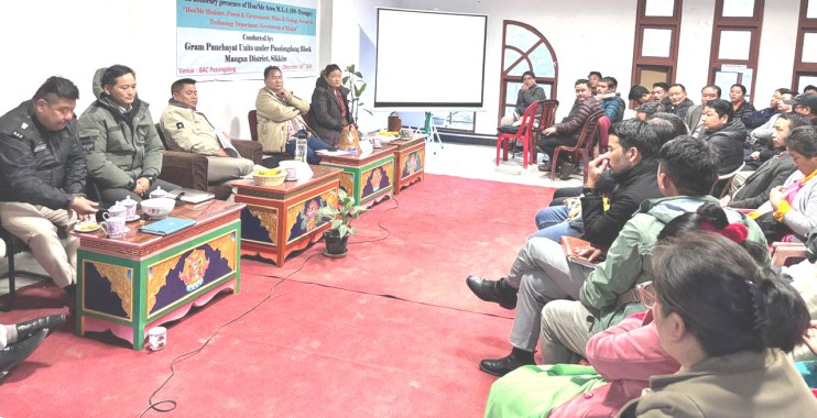 Gram Planning Forum of seven Dzongu GPUs discuss priority areas