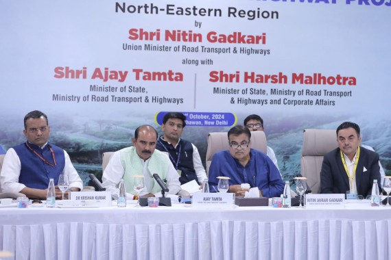 Sikkim minister attends review meeting on NHIDCL road projects in NE