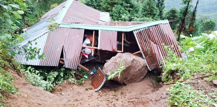 Landslides claim one life, disrupt roads in Hills 