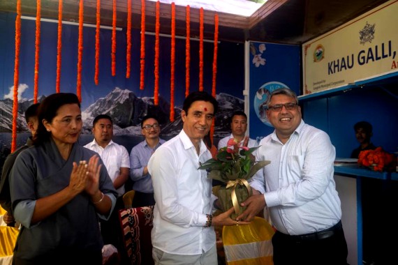 Sikkim’s first designated Food Street ‘Khau Galli’ inaugurated at Nam Nam Walkway
