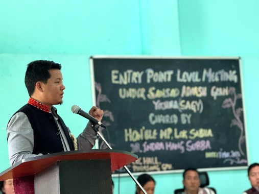 Lok Sabha MP chairs SGAY entry point level meeting at Phensong