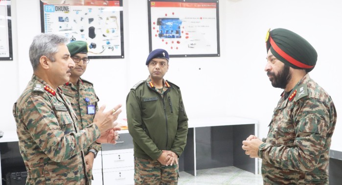 Post-GLOF connectivity in focus as DGBR interacts with GOC Trishakti Corps in Sikkim