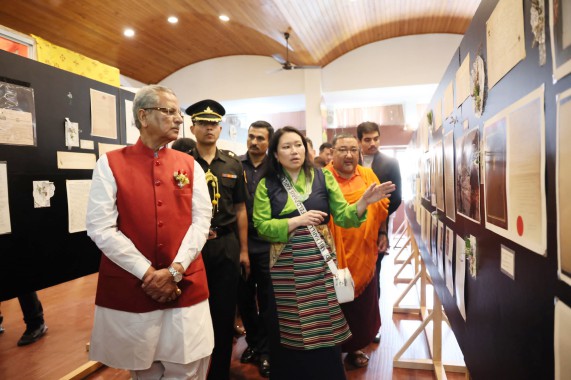 NIT Deorali hosts special exhibition on friendship between Chogyal Palden Thondup Namgyal and Nari K. Rustomji