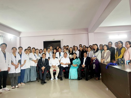 District Hospital Namchi celebrates milestone of 100 successful joint replacement surgeries