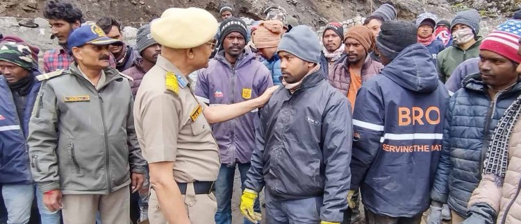 BRO additional director general inspects road infra works in Sikkim