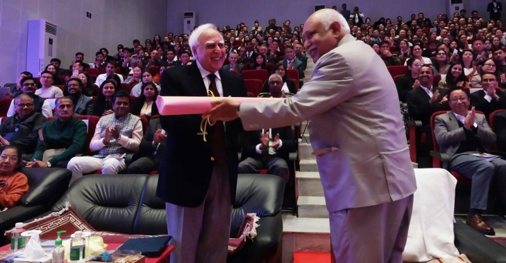 Kabil Sibal delivers special talk at Sikkim Judicial Academy programme 