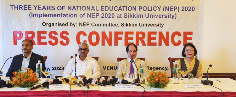 Sikkim University in forefront of NEP implementation, says VC