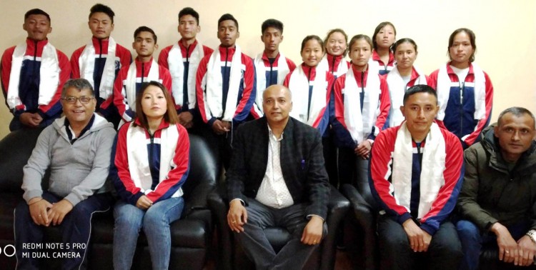 Sikkim athletes depart for National School Games