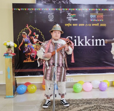   Sikkim bagged first and second position in Kala Utsav competition