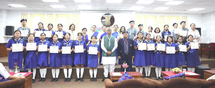 Rajya Puruskar award ceremony held at Raj Bhavan