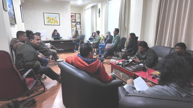 Preliminary meeting for Sikkim International Film Festival