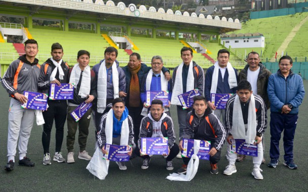 Team Sikkim welcomed by Sports Dept - Sikkimexpress