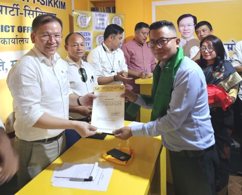CAP Sikkim reviews party’s outreach campaign and presence in Namchi district 