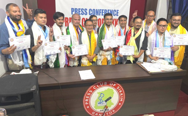 Press Club of Sikkim elects new executive committee for 2026–27