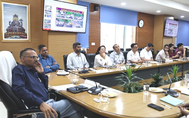 CS chairs urgent meeting on Mangan District’s disaster situation & evacuation measures 
