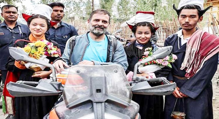 PM Modi’s stance on Chinese incursion heart-breaking: Rahul in ‘Motorcycle Diaries’ 