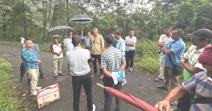 State BJP team reaches out to landslide-affected villagers in Tumin-Lingee