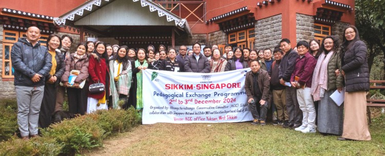 Sikkim-Singapore teachers exchange programme commences in Yuksam