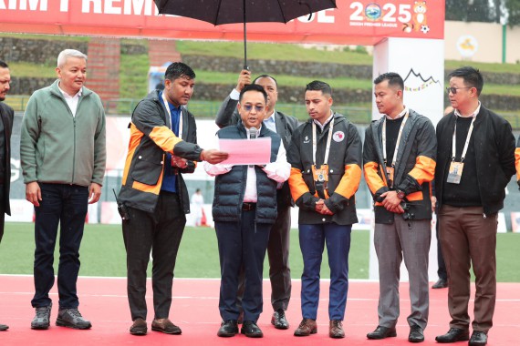 Sikkim Premier League-3 kicks-off at Bhaichung Stadium