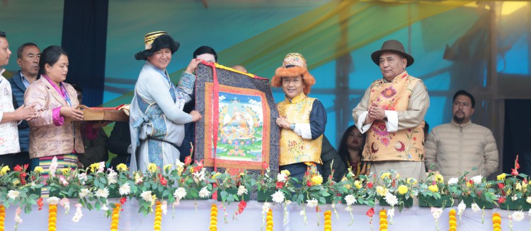 CM attends Gyalbu Losar celebration at Bakhim