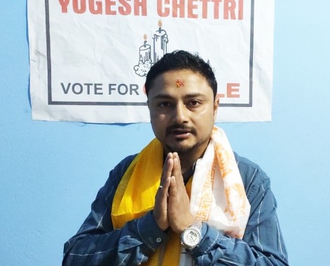 Yogesh Chettri reaches out to Daragaon-Lumsey voters with his developmental plans