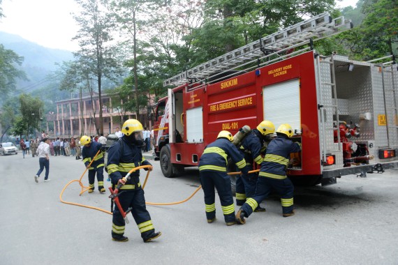 Air raid mock drill conducted at NHPC Balutar