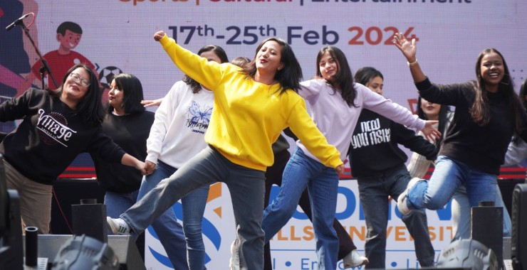 Medhavi Skills University concludes its Annual Fest ‘Expression 2024’ with a spectacular grand finale