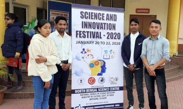 Five Sikkim students attend Science and Innovation Festival