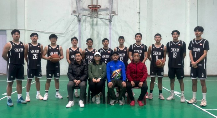 Sikkim u-23 basketball team to compete in national championship