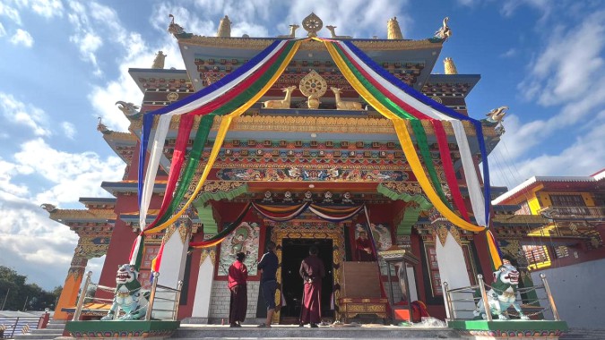 CM inaugurates renovated Rinchen Choeling Monastery at Meghi Dara