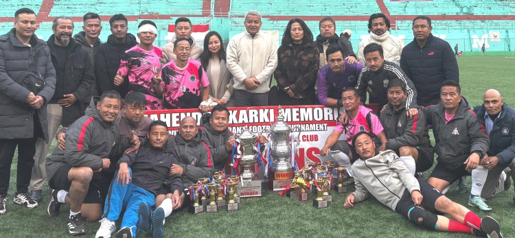 CHAMPIONS! USSCA wins Mahendra Karki Memorial Veterans Football Tourney