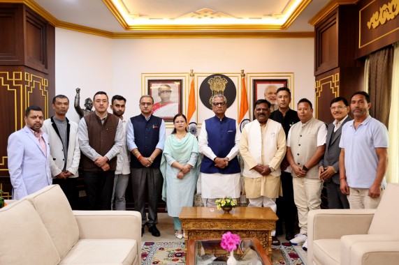 BJP Sikkim submits foundation day resolutions to Governor