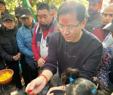 Ganesh Rai embarks on Sikkim Sudhar Yatra 