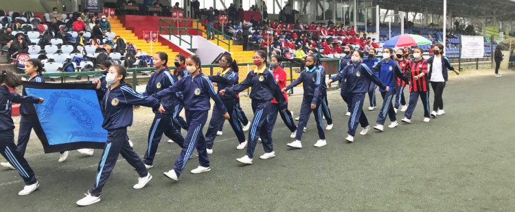 Gangtok Junior Olympic Games at Paljor Stadium