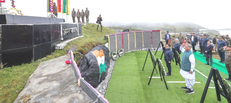 Nathu La Day: Sikkim pays tribute to martyrs at Sherathang War Memorial